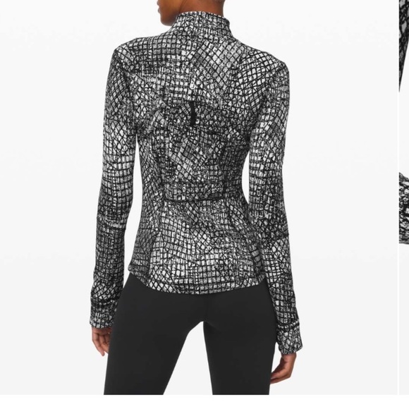 Lululemon Define Jacket *Luxtreme Tectonic Jacquard White Black - Picture 2 of 6